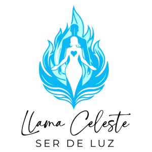 Logo Llama Celeste Ser de Luz